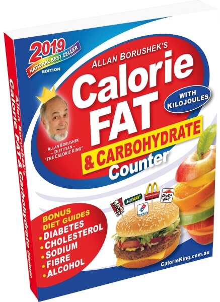 The CalorieKing Calorie, Fat and Carbohydrate Counter