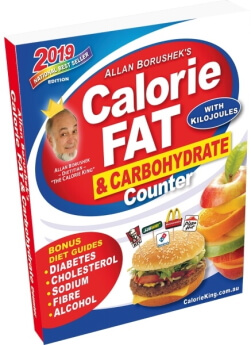 Calorie Chart Australia